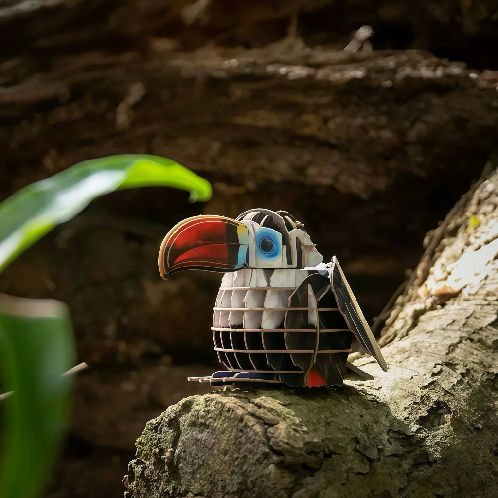 Bird Collection 3D Wooden Puzzle Model
