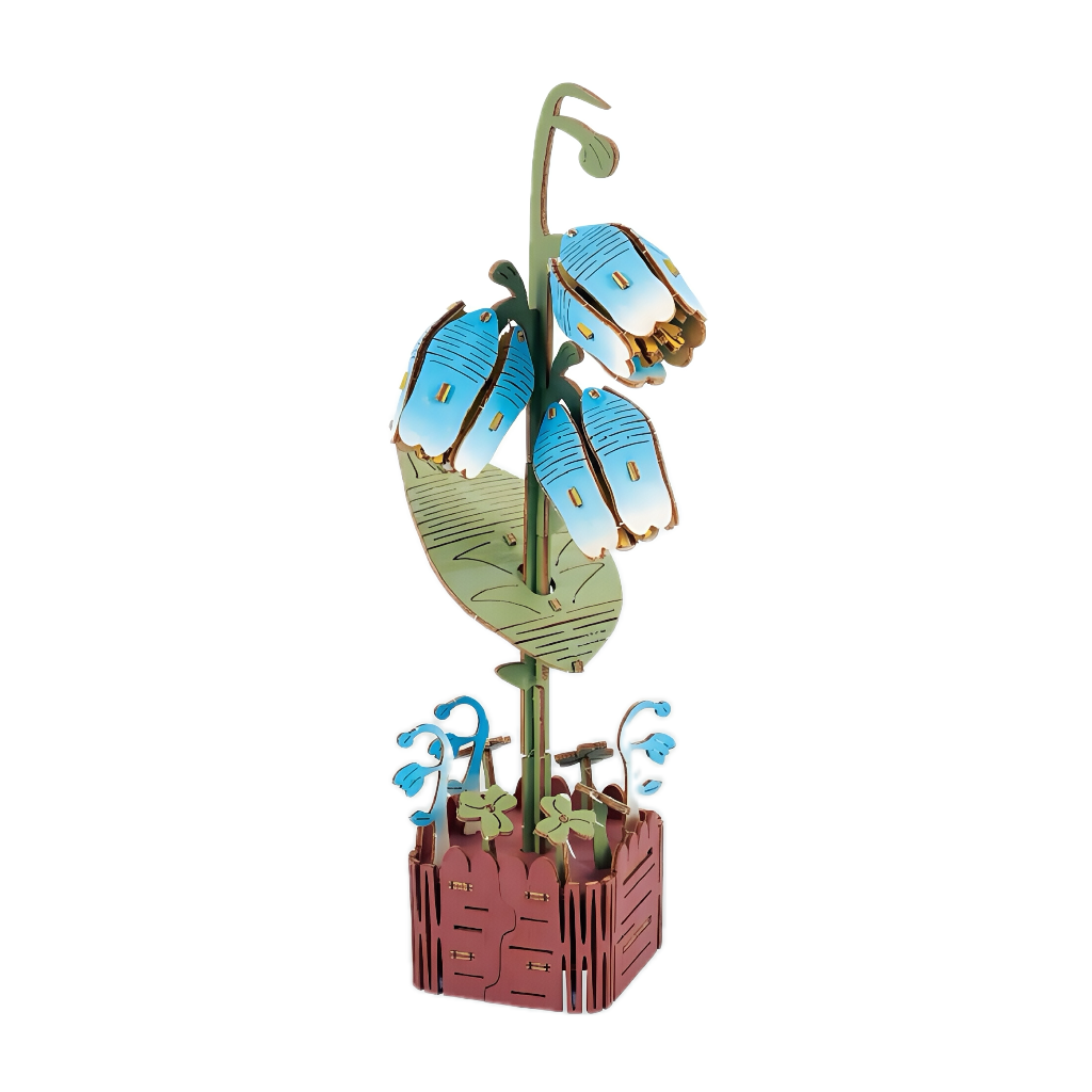 Lily of the Valley 3D wooden puzzle（Mini)