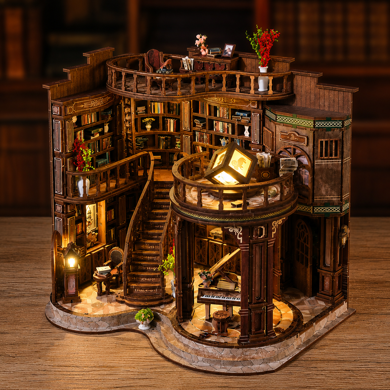 Dreamy Book Hall Mini World