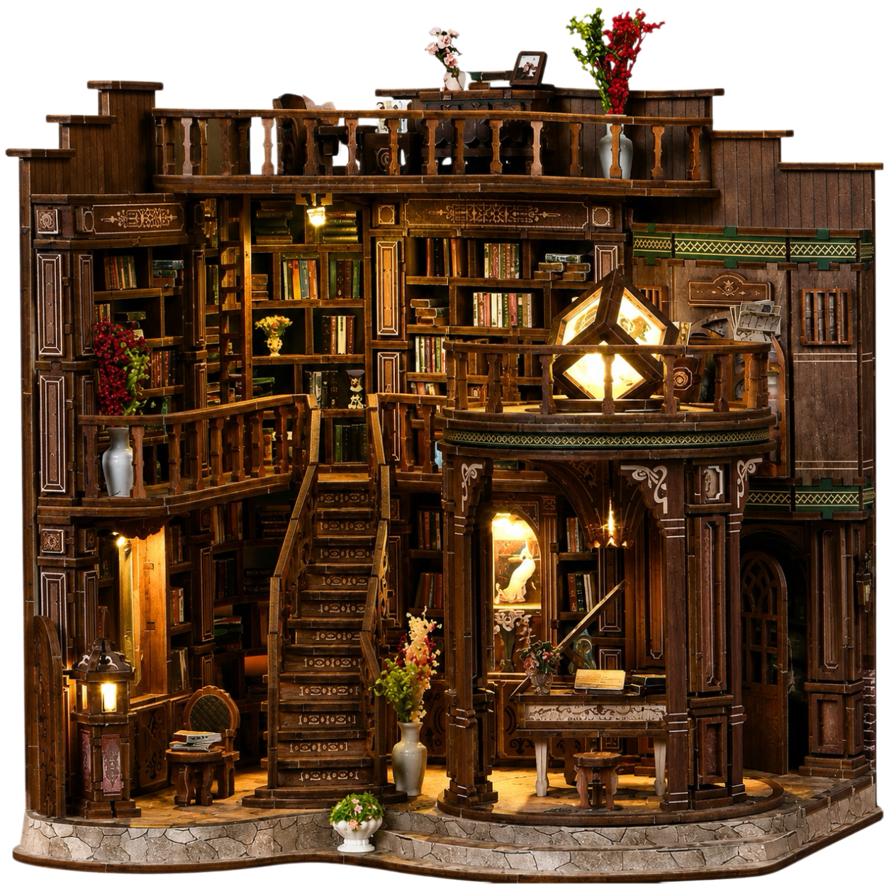 Dreamy Book Hall Mini World